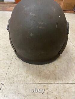 US ARMY AIR FORCE AAC Gunner M3 FLAK Helmet Bomber Crew WW2 Air Corp