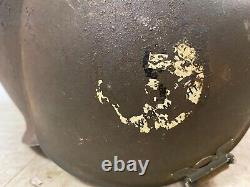 US ARMY AIR FORCE AAC Gunner M3 FLAK Helmet Bomber Crew WW2 Air Corp