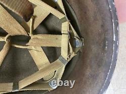 US ARMY AIR FORCE AAC Gunner M3 FLAK Helmet Bomber Crew WW2 Air Corp