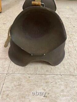 US ARMY AIR FORCE AAC Gunner M3 FLAK Helmet Bomber Crew WW2 Air Corp