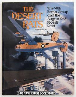 US ARMY AIR FORCES 98th BOMB GROUP 1943 PLOESTI RAID WWII DESERT RATS