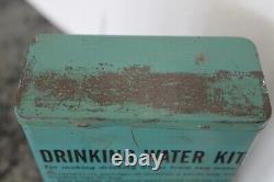 US ARMY AIR FORCES Drinking Water Kit WWII 1945 Iwo Jima or Ie Shima, Okinawa