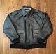 Us Army Air Force A-2 Bomber Jacket Leather Xl Flight No 8415 Mint Condition
