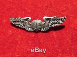 US Army Air Force AAF Pilot wing 3 inch British Australian made