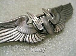 /US Army Air Force Aerial Gunner Wings, Badge, ww2, sterling