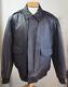 Us Army Air Force Leather Jacket Mens 2xl Brown Type A-2 Flyers Full Zip Bomber