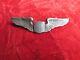 Us Army Air Force Pilot Wing Sterling Rare Maker A&e Clutchback 8th Aaf
