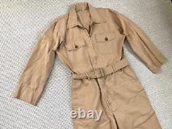 US Army Air Force USAAF WW2 Flight Suit Summer AN-S31-A DATED 1944 36 Medium