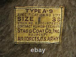 US Army Air Force USAAF WW2 Flyer's Trousers A-9 size 38 pants