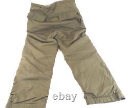 US Army Air Forces A-10 Lined Flight Pants size 40 (MFR Albert Turner Company)