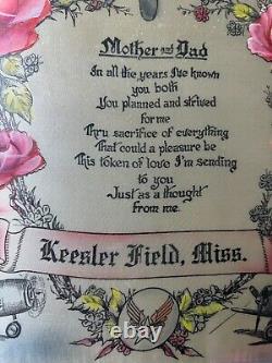 US Army Air Forces Kresler Field Mother And Dad- Token of Love Artwork -Framed