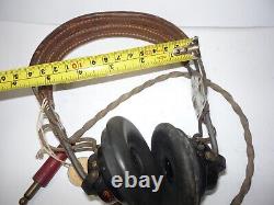 US Army Air Forces Receiver ANB-H-1 Shure Western Electric Pilot Headset WW2