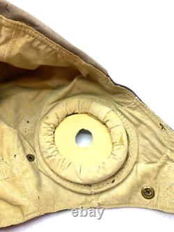 USAAF Army Air Forces Pilot's TYPE A-11 Leather Flying Helmet Brown XL