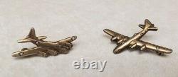 USAAF Boeing B-29 Superfortress & B-17 Flying Fortress Army Air Forces WWII Pins