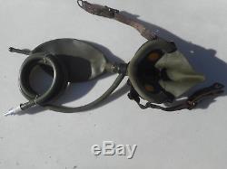 USAF US Army 8-8 Oxygen Mask New Condition Date Unknown With Leather Straps