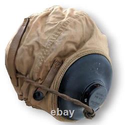 USAF WW 2 WWII Army AIR Force Type AN-H-15 Pilot Helmet Cap & Communicator