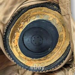 USAF WW 2 WWII Army AIR Force Type AN-H-15 Pilot Helmet Cap & Communicator