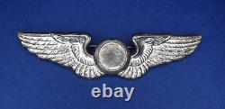 Uber Rare JR Gaunt STERLING hallmarked WW2 Observer Wing US Army Air Force/Corps