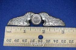 Uber Rare JR Gaunt STERLING hallmarked WW2 Observer Wing US Army Air Force/Corps