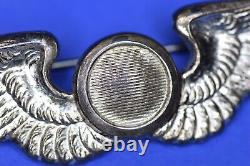 Uber Rare JR Gaunt STERLING hallmarked WW2 Observer Wing US Army Air Force/Corps