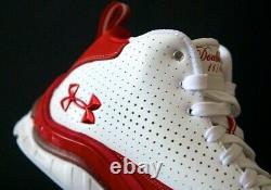 Under Armour Prototype II 2 Double Nickel PE Shoes White Red Curry Lebron Men 10
