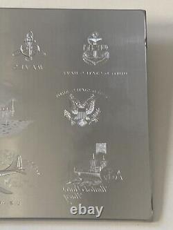 United Stated Navy US Army Air Force Steel Intaglio Engraving Printing Plate