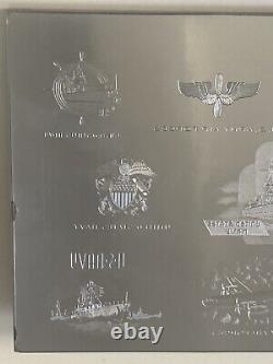 United Stated Navy US Army Air Force Steel Intaglio Engraving Printing Plate