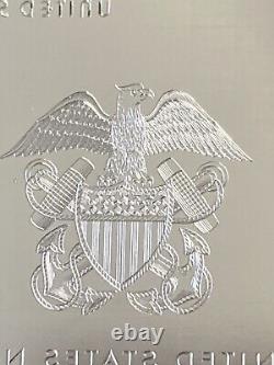 United Stated Navy US Army Air Force Steel Intaglio Engraving Printing Plate