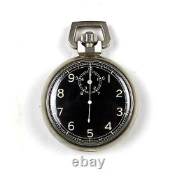 Us Army Air Forces Corps Type A-8 Elgin Stopwatch Jitterbug Navigator Bombardier