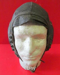 Us Army Air Forces Pilots Type A-11 Leather Flying Helmet