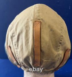 Us Army Air Forces Type An-h-15 Summer Flying Helmet- Size Extra Large