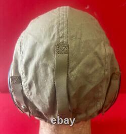 Us Army Air Forces Type An-h-15 Summer Flying Helmet- Size Extra Large