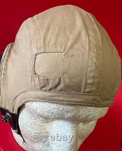 Us Army Air Forces Type An-h-15 Summer Flying Helmet- Size Extra Large