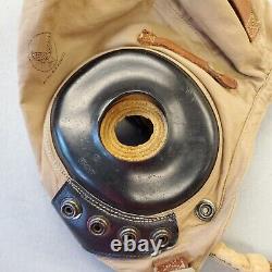 Us Army Air Forces Type An-h-15 Summer Flying Helmet- Size Medium