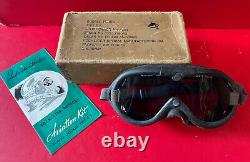 Us Army Air Forces Type B-8 Flying Goggles- Boxed