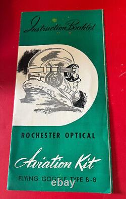 Us Army Air Forces Type B-8 Flying Goggles- Boxed