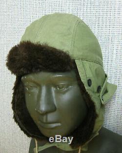 Us Ww2 Army Air Forces Usaaf Flyers Winter Cap Cold Weather Rare