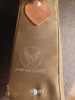 Us Wwii Army Air Force B4 Flight Bag Suitcase Original