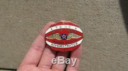 Usaaf Us Army Air Force Test Administrator Flying Cadet Training System Badge