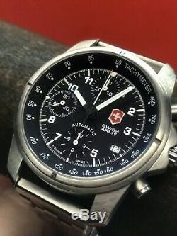 VICTORINOX SWISS ARMY AIR FORCE 9G600 AUTOMATIC CHRONOGRAPH Swiss VALJOUX 7750