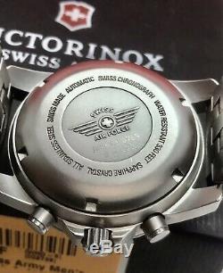 VICTORINOX SWISS ARMY AIR FORCE 9G600 AUTOMATIC CHRONOGRAPH Swiss VALJOUX 7750