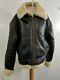 Vintage Us Army Air Force B-3 Bombers Jacket Ac-18604 Leather Sheepskin Museum L