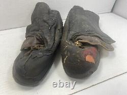 VINTAGE WW2 ERA PILOTS WINTER BOOTS TYPE A -6 ARMY AIR FORCE MILITARY X-Large