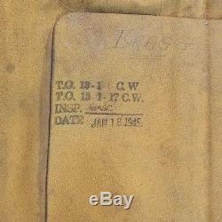 VINTAGE WW2 US USAAF Army Air Force Mae West B-4 Life Preserver Vest 1943 YT10