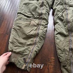 VTG 1940s Type A-11 A Alpaca Fur Lined US Army Air Forces 40s Flight Pants Sz 32