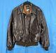 Vtg Avirex Us Army Air Force Type A-2 Leather Flight Jacket 30-1415 Scovill 48