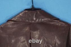 VTG Avirex US ARMY AIR FORCE Type A-2 Leather Flight Jacket 30-1415 Scovill 48