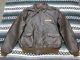 Vtg Usaaf Us Army Air Force A-2 Flight Bomber Aviator Leather Jacket Brown 42 L