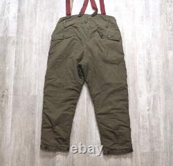 Vintage 1940s WWII Era Type A-9 US Army Air Force Bomber Crew Lined Cargo Pants