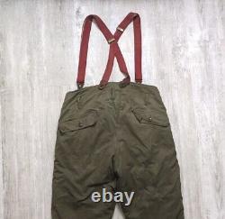Vintage 1940s WWII Era Type A-9 US Army Air Force Bomber Crew Lined Cargo Pants